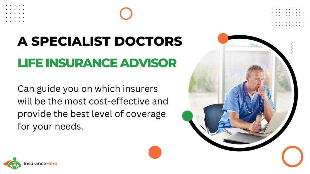 life assurance advice for UK doctors