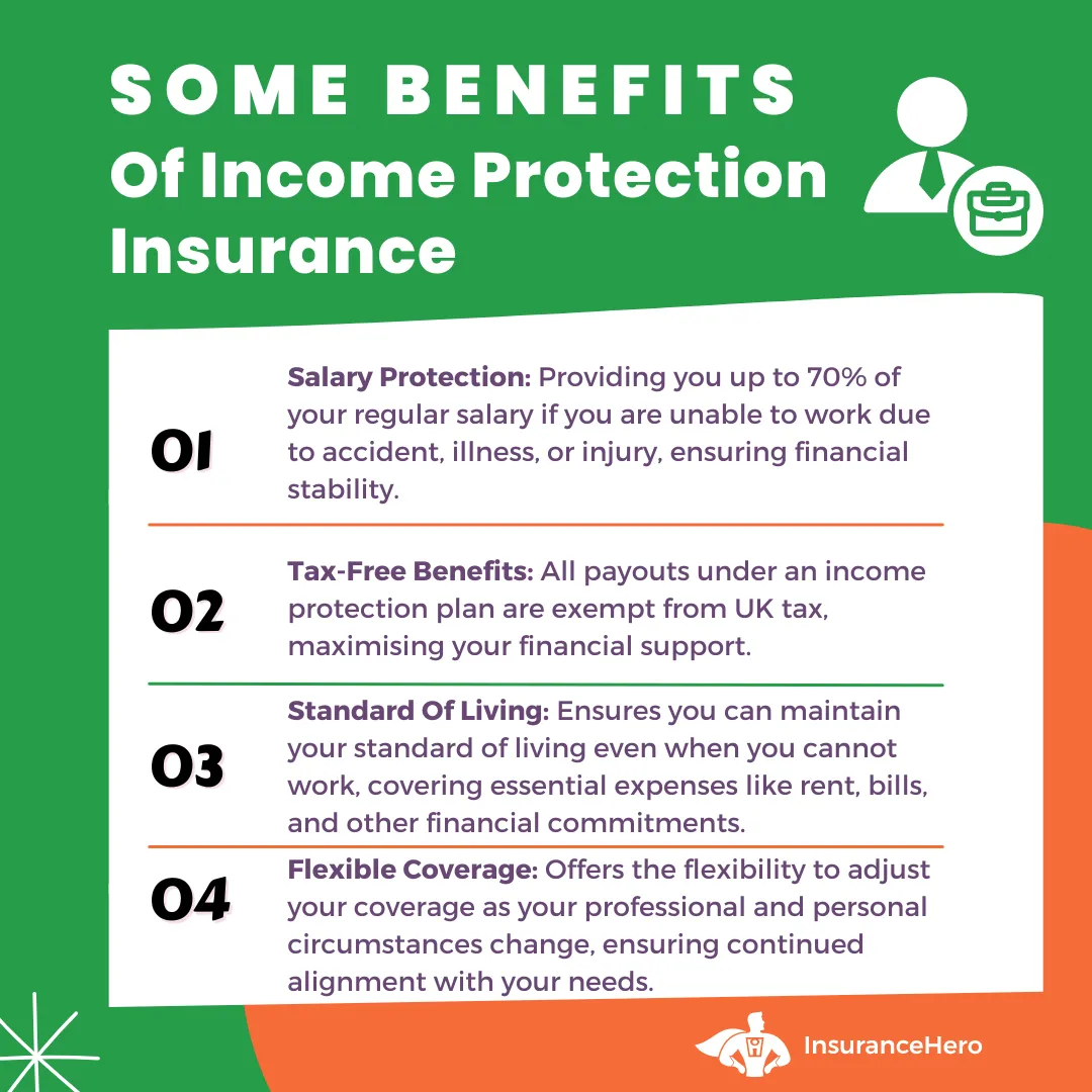 income protection cover benefits