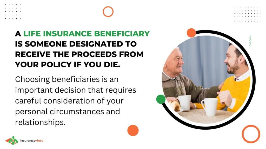 over 40s life insurance beneficiary definition